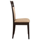 Gabriel - Closed BackSide Chairs (Set of 2) - Cappuccino