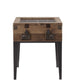 Kolin - Accent Table - Rustic Oak & Matte Gray