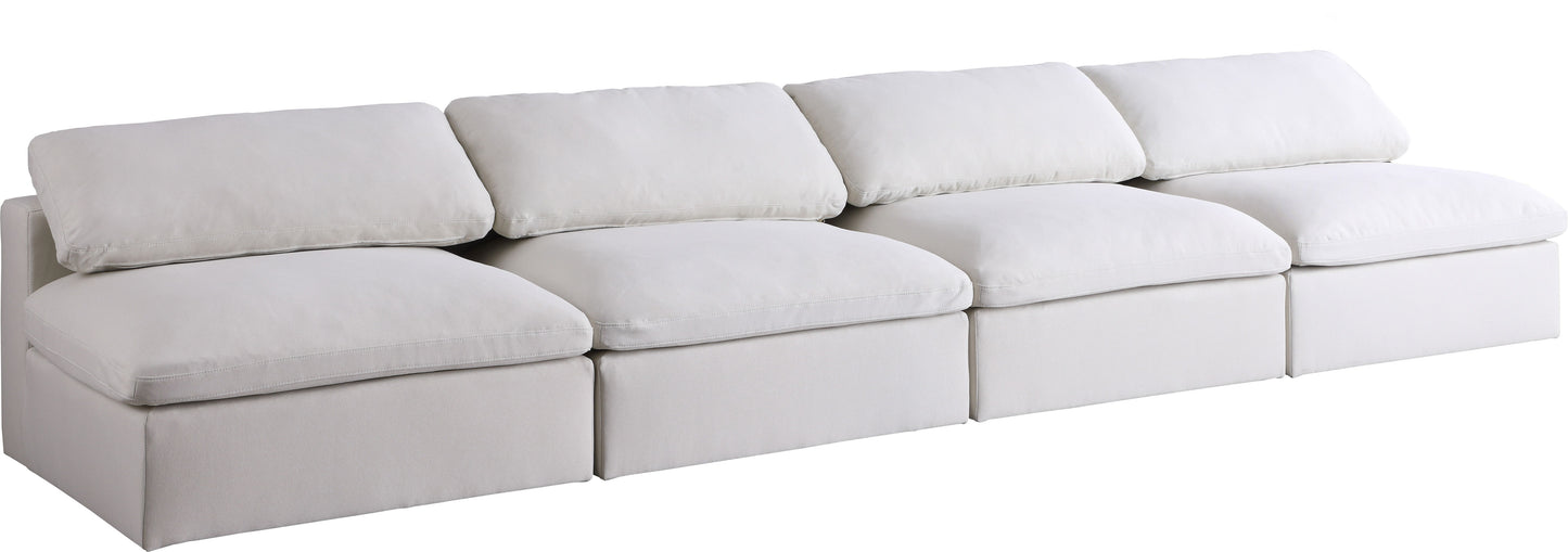 Serene - Modular Armless 4 Seat Sofa