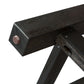 Heatherbrook - Upholstered Console Stool - Black