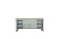 House - Marchese TV Stand - Pearl Gray Finish