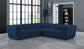 Miramar - Modular Sectional 5 Piece - Navy - Fabric