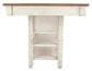 Bolanburg - Beige - Rectangular Dining Room Counter Table