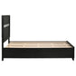 Miranda - Wood Storage Panel Bed