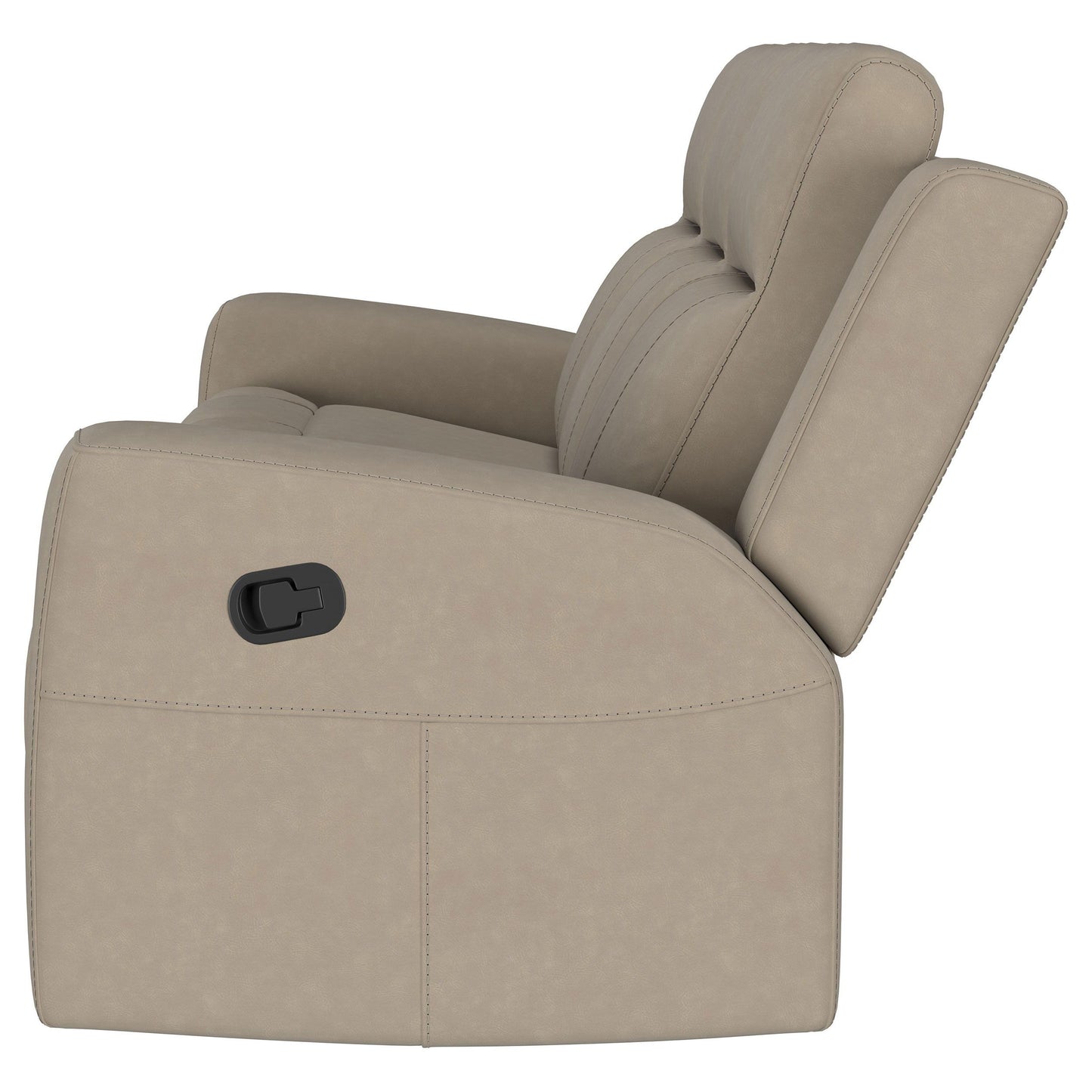 Brentwood - Upholstered Motion Reclining Sofa - Taupe