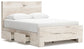 Lawroy - Panel Bed With Storage