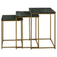 Medora - 3-Piece Nesting Table With Marble Top