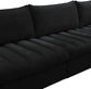 Jacob - Modular Sectional 6 Piece - Black