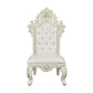 Adara - Side Chair (Set of 2) - White PU & Antique White Finish