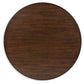 Korestone 2 - Dark Brown - Round Cocktail Table