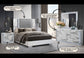 Ylime - 5 Piece King Bedroom Set (Bed, Dresser, Mirror, Chest, Nightstand) - White Marble