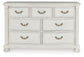 Montelaine - Antique White - Dresser