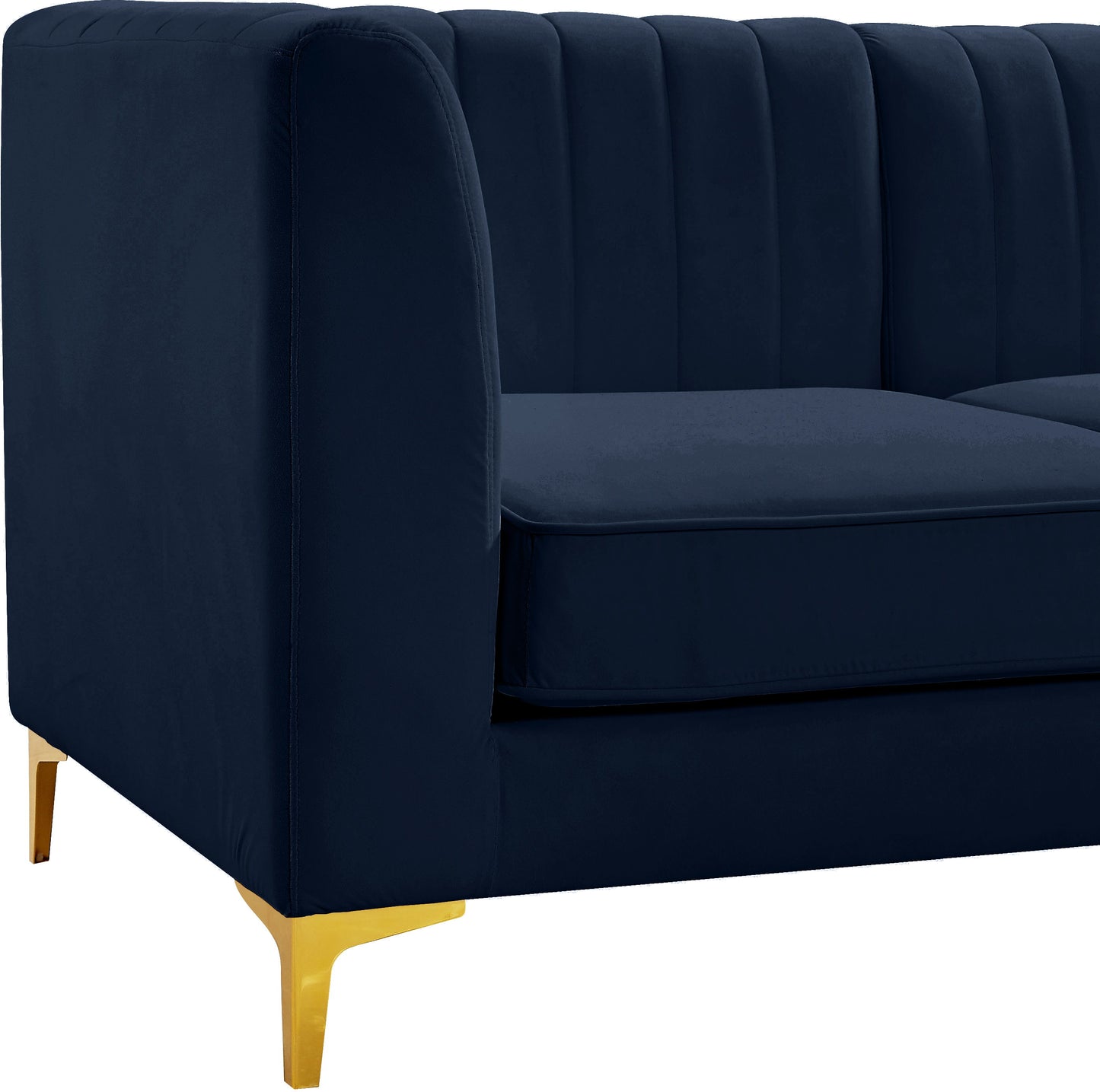 Alina - Modular Sectional 5 Piece - Navy