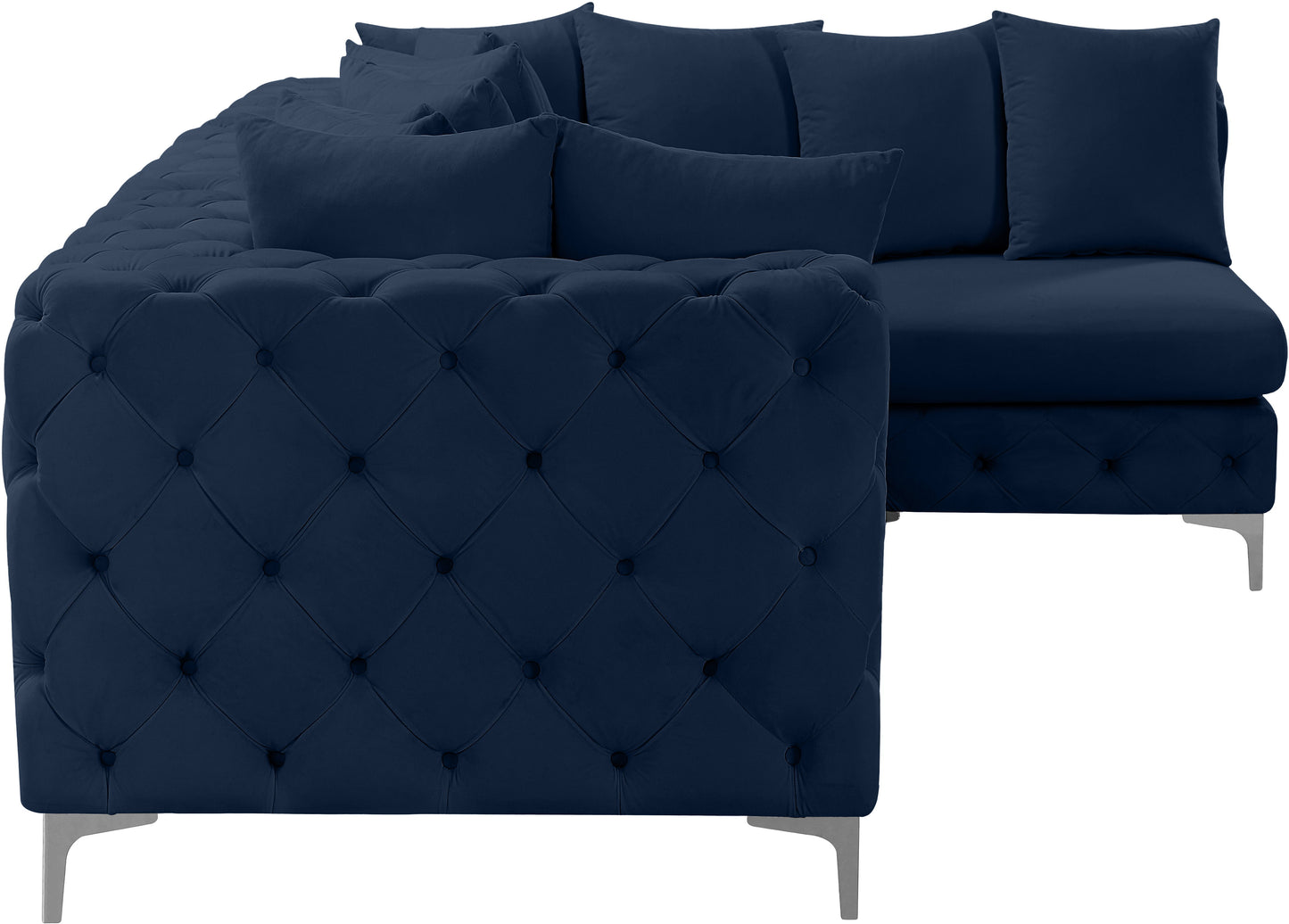 Tremblay - Modular Sectional 4 Piece - Navy