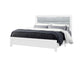 Luccia - King Bed With LED - White