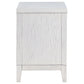 Marielle - 2-Drawer Nightstand Bedside Table - Distressed White