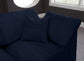 Cozy - Modular Sectional Cloud 5 Piece - Navy