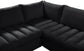 Jacob - Modular Sectional 6 Piece - Black