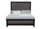 Lisbon - Queen Bed - Gray / Black