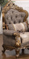 Amelia - Arm Chair - Gold