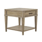 Devonshire - Drawer End Table - Weathered Sandstone