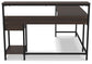 Camiburg - Warm Brown - L-desk With Storage