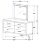 Jessica - 6-Drawer Dresser With Mirror