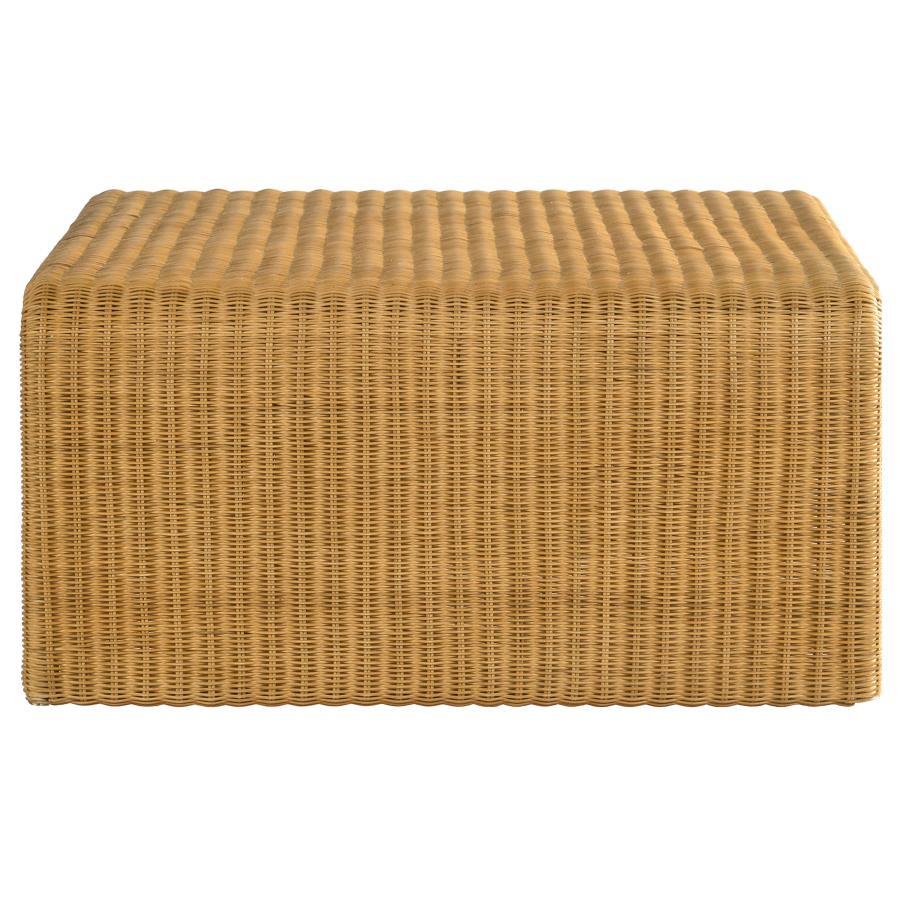 Juanita - Square Rattan Coffee Table - Natural