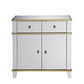 Osma - Accent Table - Mirrored & Gold