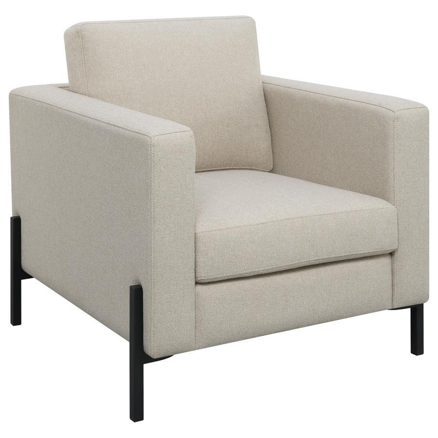 Tilly - Upholstered Track Arm Sofa Set