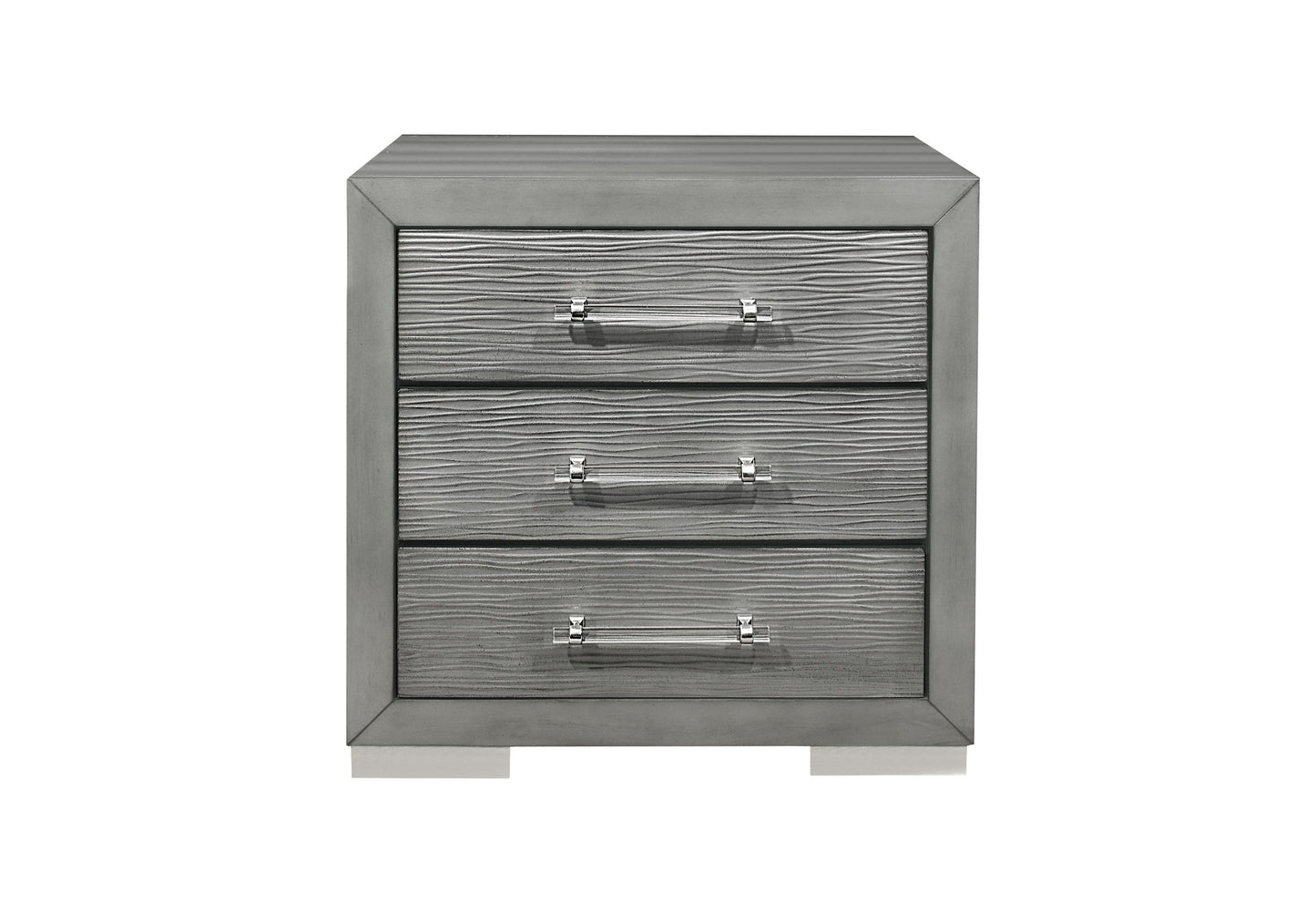 Tiffany - Nightstand - Silver