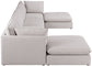 Mackenzie - Modular Sectional 6 Piece - Beige - Fabric - Modern & Contemporary