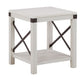 Bayflynn - Whitewash - 3 Pc. - Coffee Table, 2 End Tables