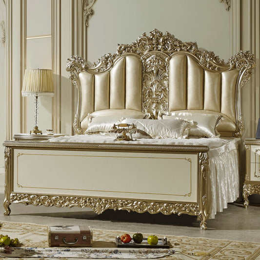 HD-1812 - Eastern King Bed - Beige