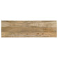 Benton - Rectangular Solid Wood Sofa Table - Natural