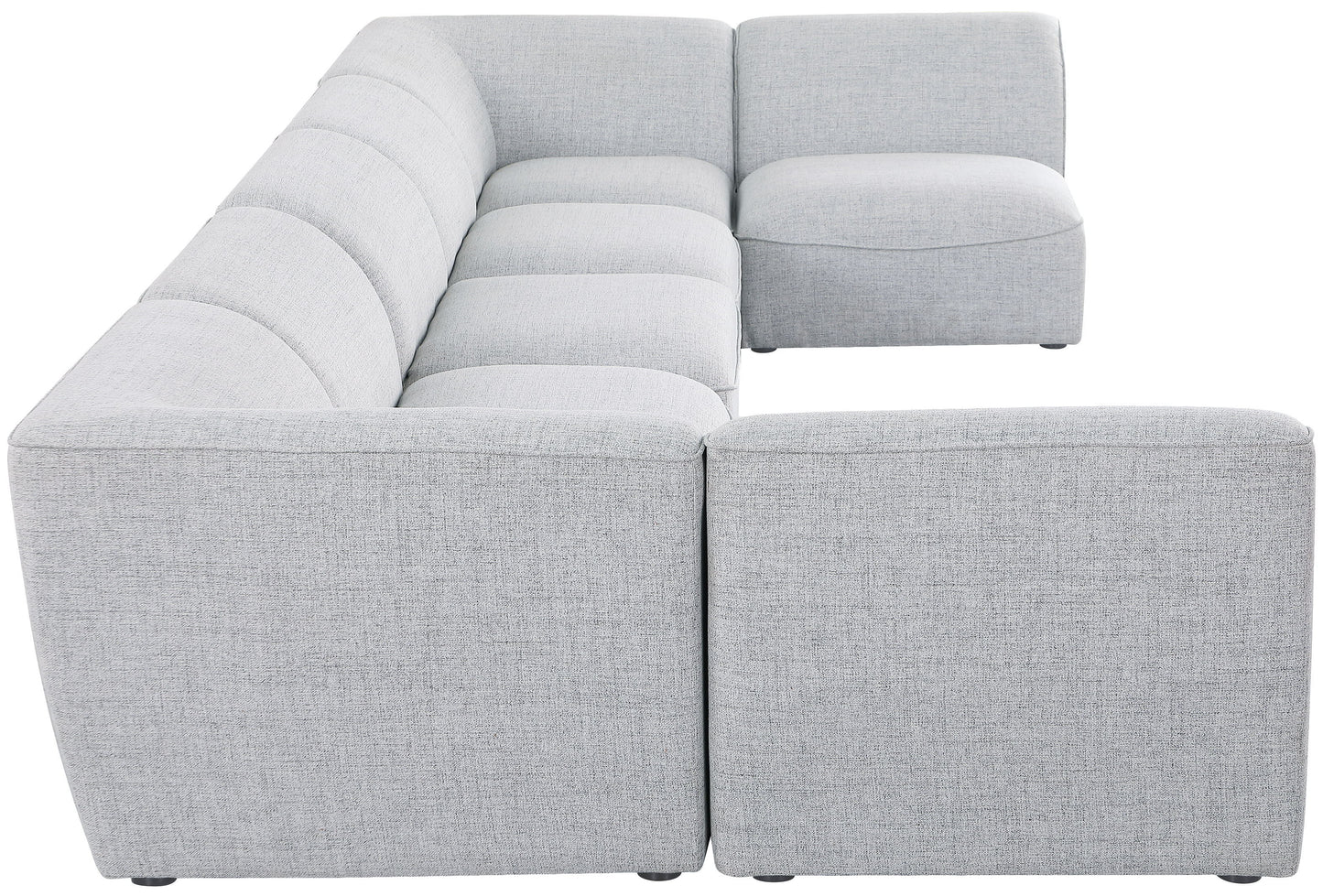 Miramar - Modular Sectional 7 Piece - Gray