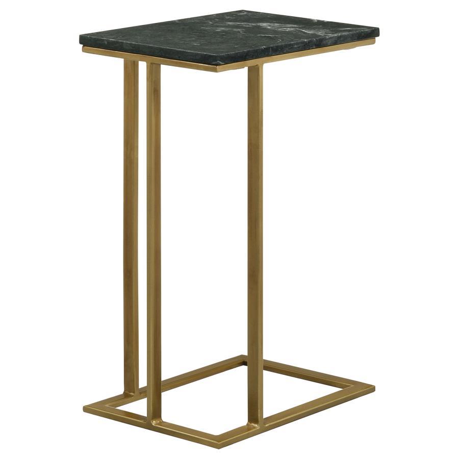 Vicente - Accent Table With Marble Top