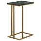 Vicente - Accent Table With Marble Top