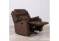 U7303 - Recliner Sofa / Console Power Recliner Loveseat / Glider Recliner - Dark Brown