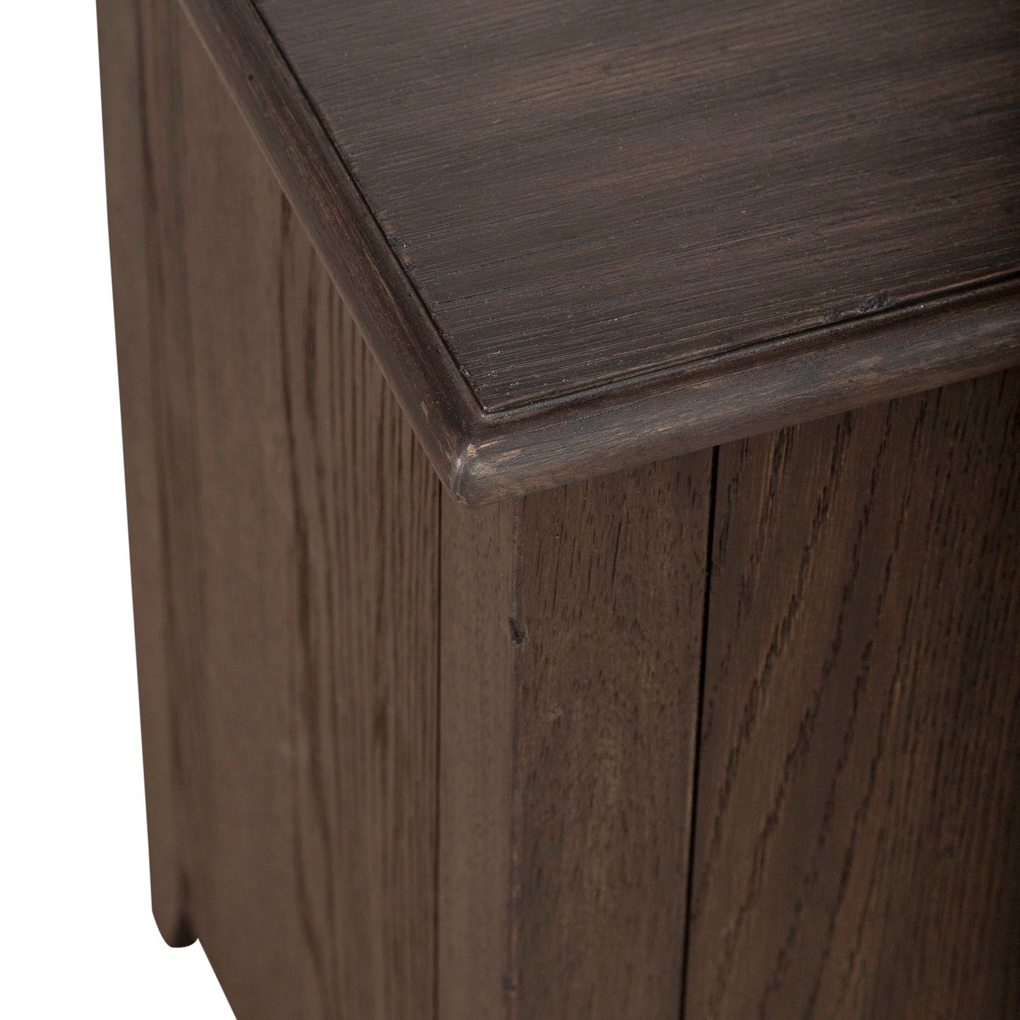 Mill Creek - Chair Side Table - Dark Brown