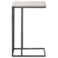 Angeliki - Marble Top C-Shape Sofa Side Table