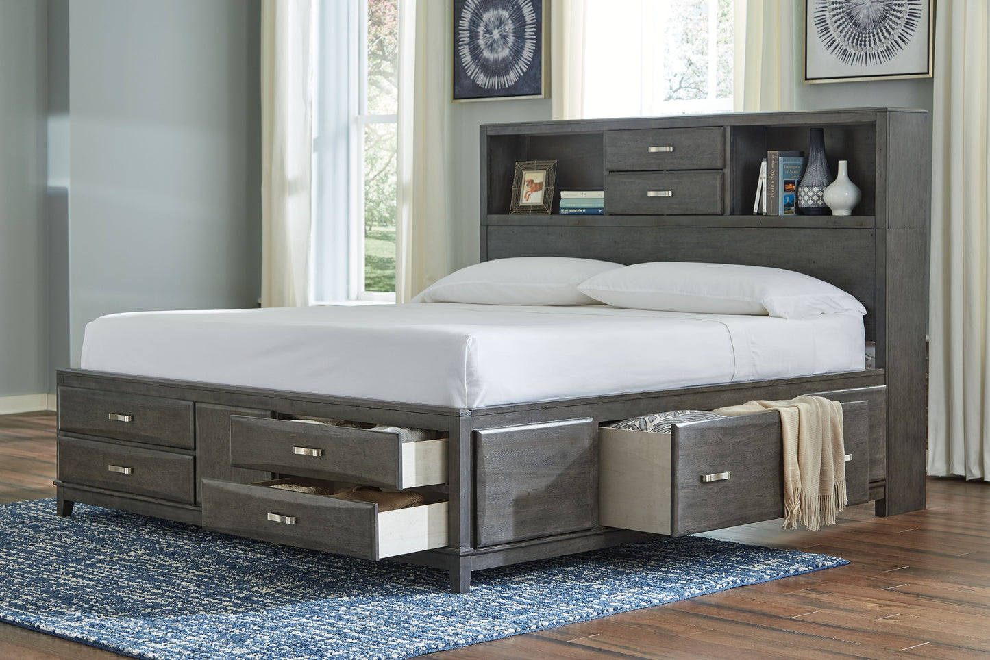 Caitbrook - Storage Bed With Drawers