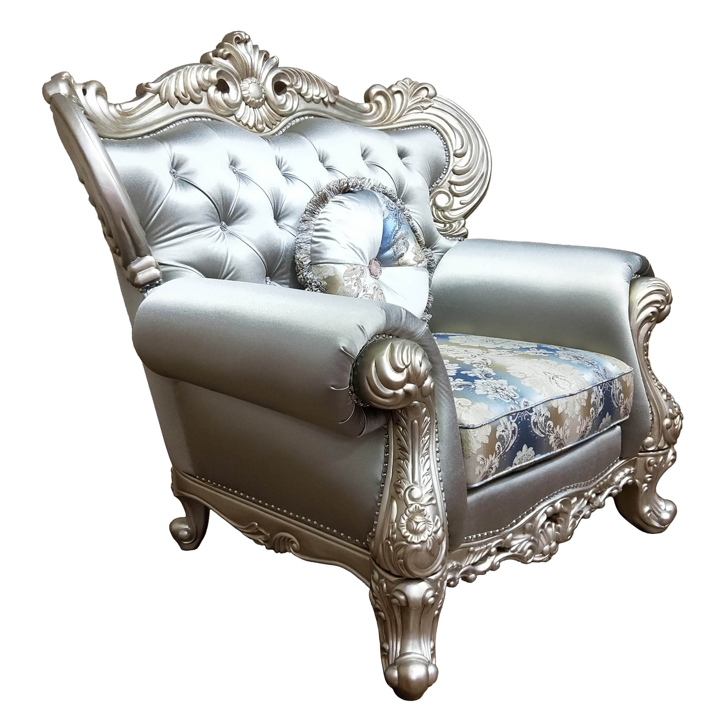 Ariel - Arm Chair - Silver