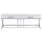 Dalya - 2-Drawer Rectangular Coffee Table - White High Gloss