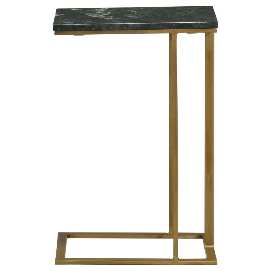 Vicente - Accent Table With Marble Top