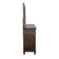 Avenue - Rectangle Dresser Mirror - Weathered Burnished Brown