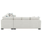 Ashford - Chenille Upholstered Sleeper Sectional Sofa - Greige