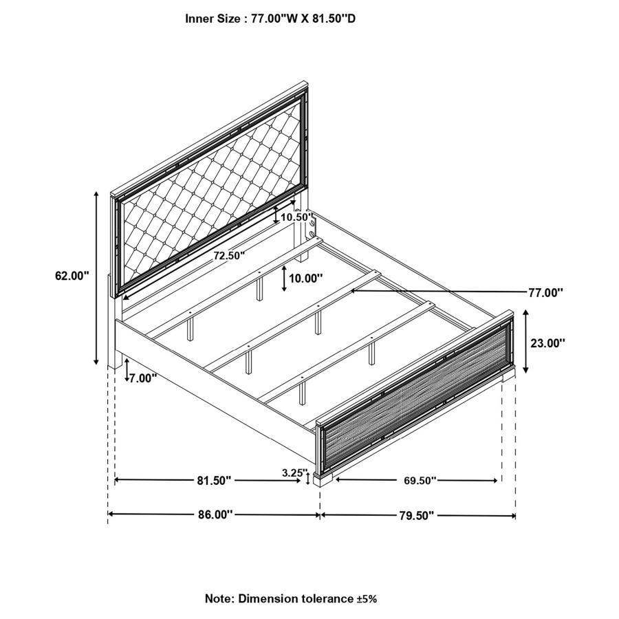 Cappola - Panel Bed