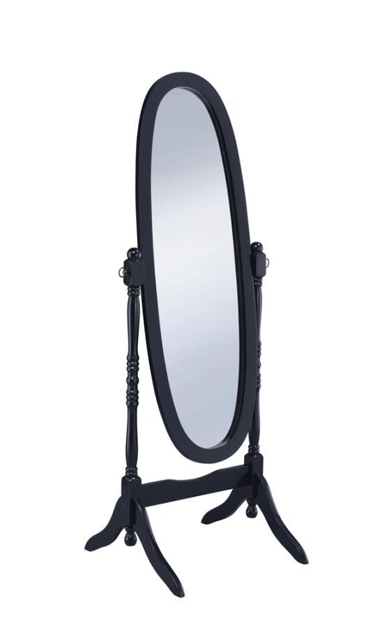 Foyet - Wood Adjustable Length Cheval Mirror