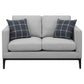 Apperson - Upholstered Track Arm Sofa Set